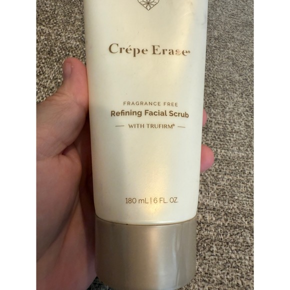 Crepe Erase Fragrance Free Refining Facial Scrub NEW 6 oz - Picture 2 of 5